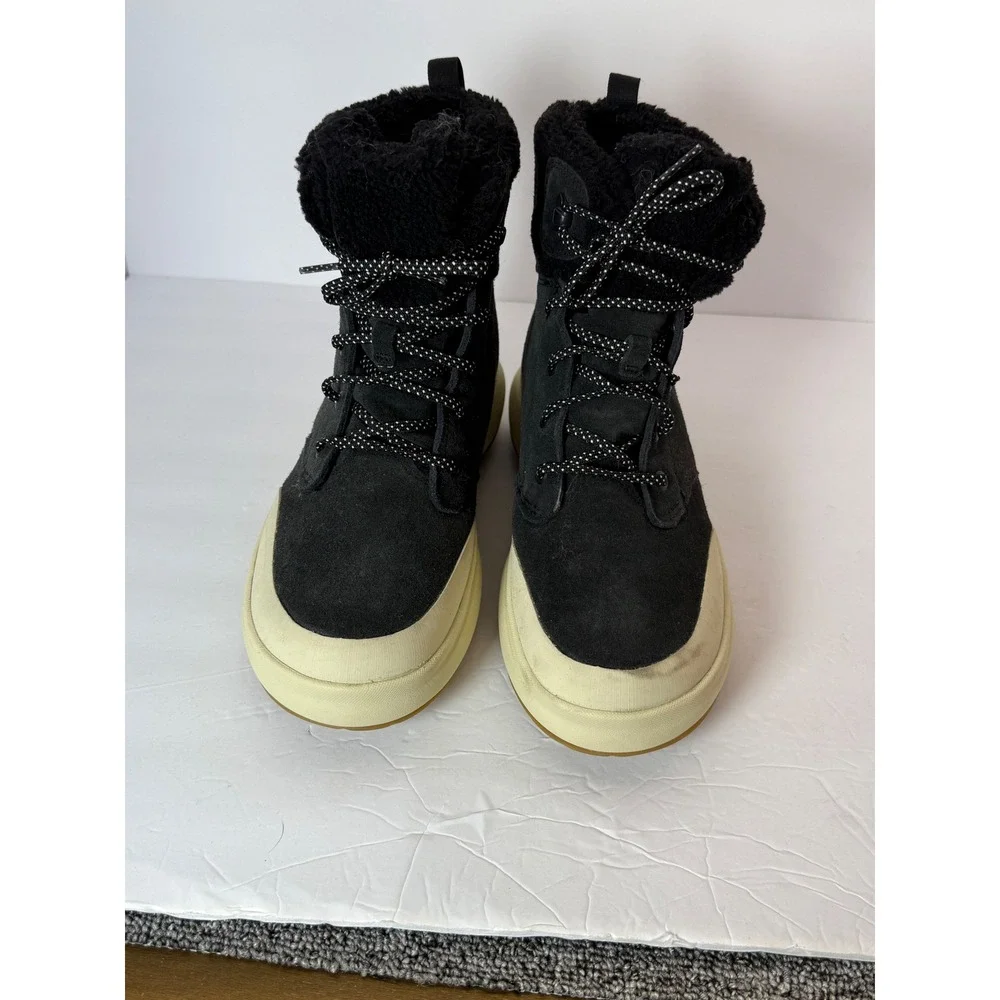 Merrell Womens J007056 Black Suede Sherpa Lined‎ FloatMax Winter Boots Size 11